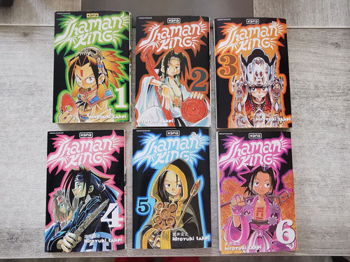 Lot manga shaman king à - lot, de