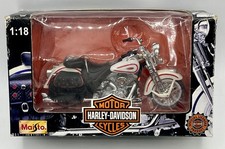 Moto Harley Davidson FLSTS Heritage Springer au 1:18° - Maisto 31360, 1997, Neuf