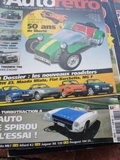 AUTO RETRO 311 LOTUS SUPER SEVEN S2 TURBOTRACTION II FIAT DINO SPIDER 2000 TR6