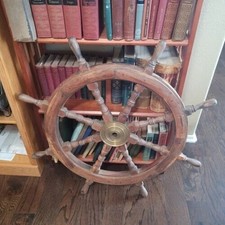 Ancien volant bateau - ancien,