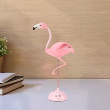 Lampe de table lumineuse de pépinière de lumière de nuit de flamant rose