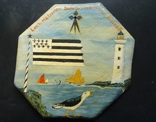 Huile sur bois, MARINE