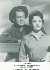 ALAN LADD JEANNE CRAIN GUNS OF