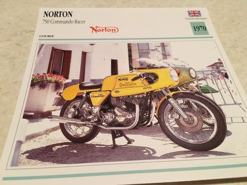 Carte moto norton 750 - carte,