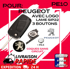 COQUES cles  Peugeot 3 boutons Peugeot Boxer 2007 à 2016