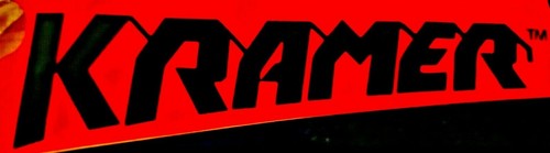 Kramer guitar headstock logo - headstock,
