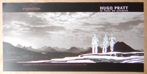 Affiche hugo pratt corto - hugo,