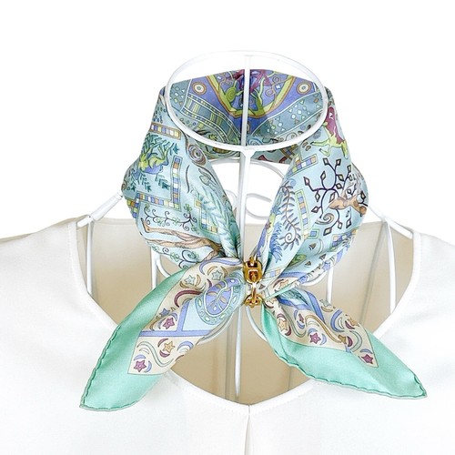 Foulard vintage soie - vintage, en
