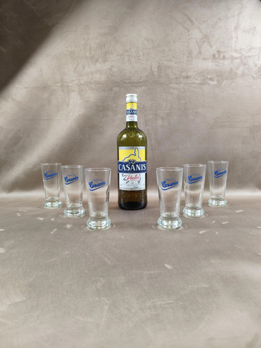 Lot verres casanis made - lot, 6