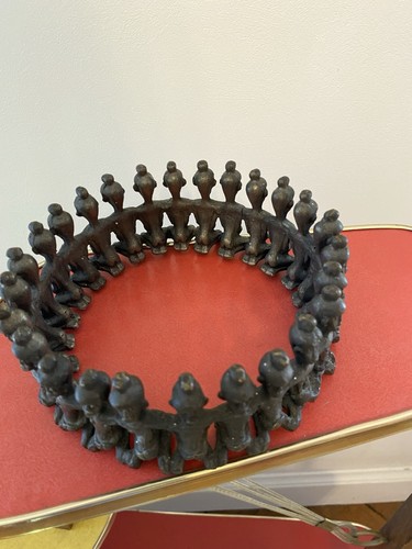 Bronze sculpté papouasie - sculpté,