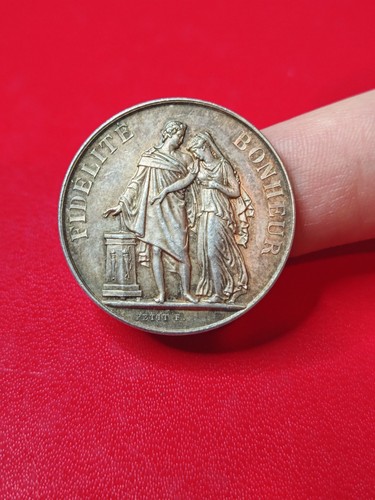 Médaille mariage français - mariage,