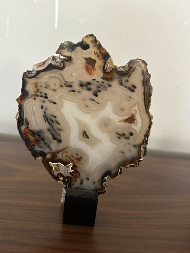 Tranche agate brésil sur - d'agate,