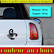 stickers autocollant scorpion