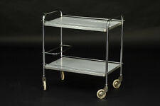 Chariot / Desserte de Salon vintage en formica estampillé de la maison PLASTILUX