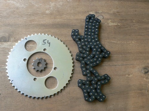 Kit pignon chaine kart - chaine,