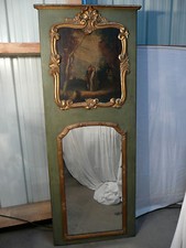 Trumeau louis XV huile toile