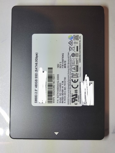 Sm883 480gb ssd sata - sm883,