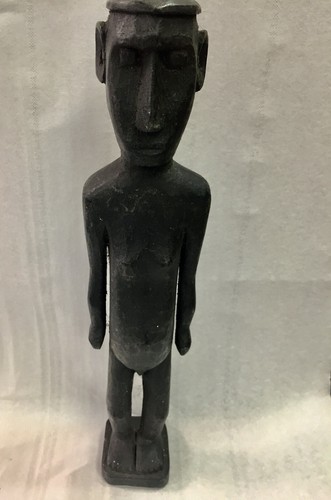 Statue bornéo dayak - statue,