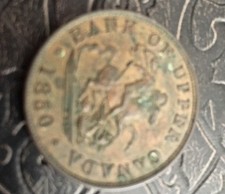 1850 BANK OF UPPER CANADA