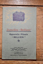 Catalogue, Jumelles Bellieni et Appareils pliants Henri Bellieni, 22 + 8 p.