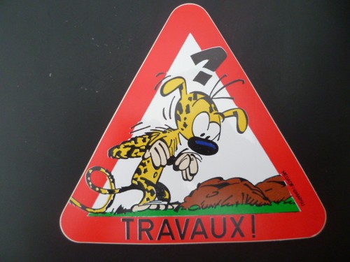 Autocollant marsupilami - autocollant,