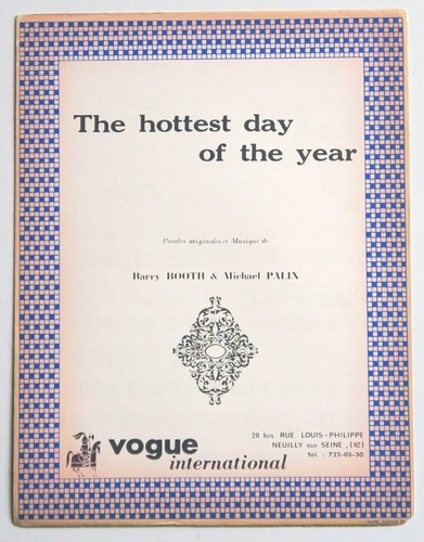 Partition vintage sheet - , music