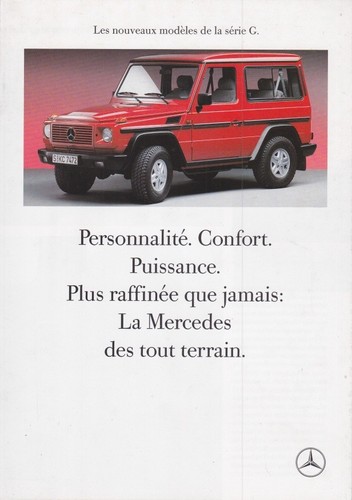Catalogue brochure mercedes - catalogue,