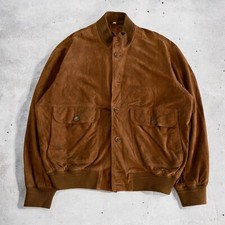 Veste De Renne Original Vera Pelle Blouson D'Aviateur Rétro Vintage - Taille 2XL