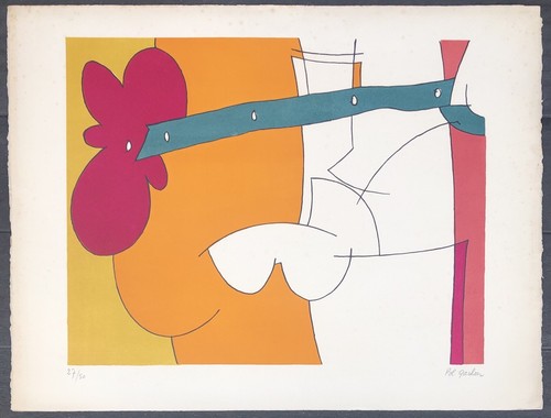 Pol gachon lithographie - gachon, (1943)