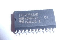 2 x 74LVC543AD – Octal Transceiver avec Registres – 3-State – SOIC-24 – PHILIPS