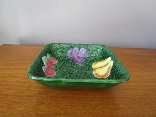 Plat carre creux barbotine - plat,
