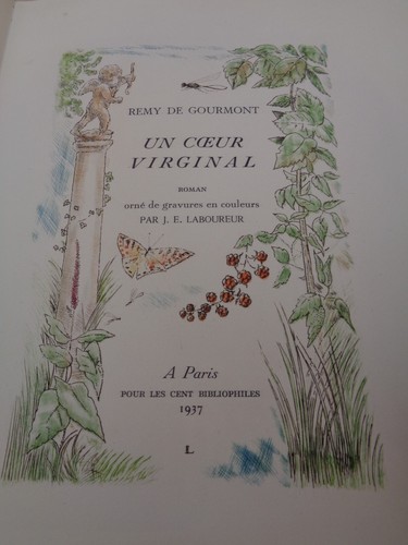 Rémy gourmont coeur - de, un