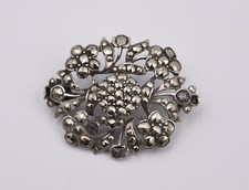 Broche ancienne argent  et