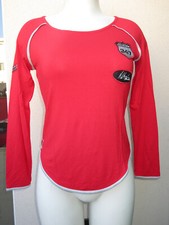 T shirt Nathalie Chaize rouge taille 40 (petit)