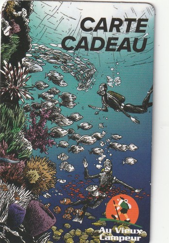 Carte cadeau au - , vieux