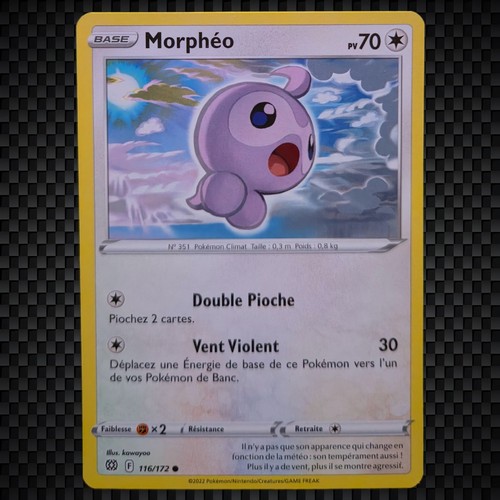 Cartes pokémon morphéo - cartes, :