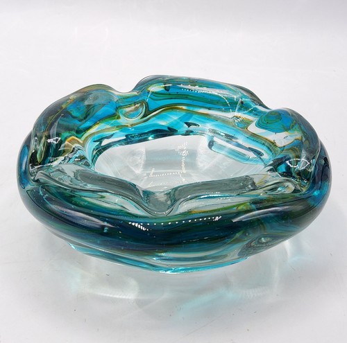 Cendrier verre soufflé - en,