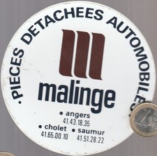 AUTOCOLLANTS C24. MALINGE pièces détachées automobile à Angers, Cholet et Saumur