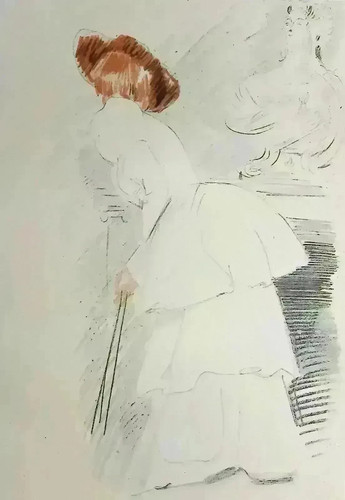 Paul césar helleu gravure - helleu,