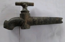 Gros Robinet Pour Tonneau Ancien en Laiton Wasserhahn Faucet