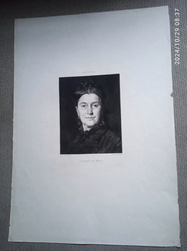 Gravure henner par - gravure,