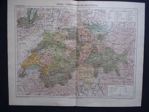 Carte suiza confederacion - §,