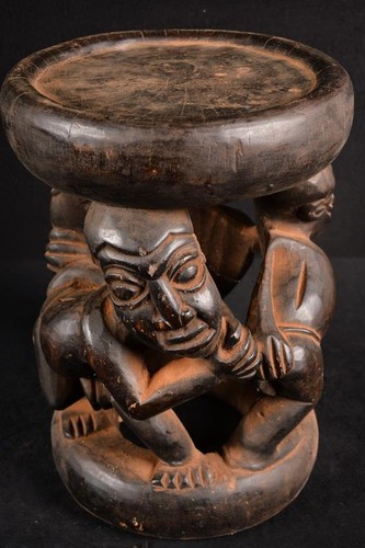 Tabouret bamoun ancien - bamoun,