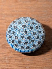 GRANDE SULFURE PRESSE PAPIER MURANO MILLEFIORI