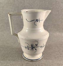 POT A LAIT TRONCONIQUE CERAMIQUE FAIENCE FINE SEPTFONTAINES LUXEMBOURG  18 EME