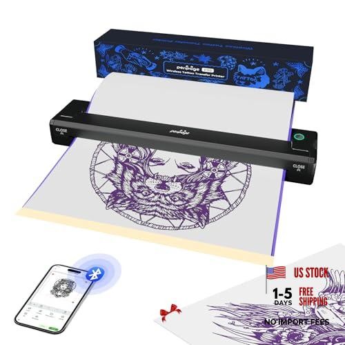 P90 wireless tattoo stencil - wireless,