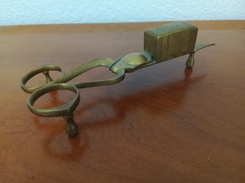 Mouchette bougie cuivre - mouchette,