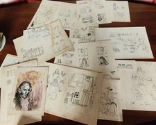 Lot Planches Originales BEYNEL Publiées Dans Magazine Record VINTAGE