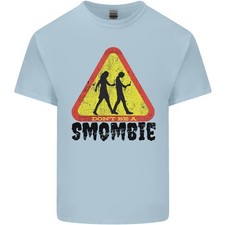 T-Shirt Enfant Smombie Antisocial Pour Smartphone Addict