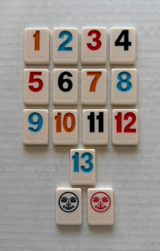 Rummikub game tiles - rummikub,